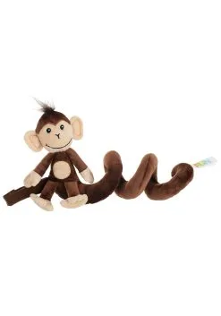Elope Monkey Twisty Tails Costume Accessory 7 Elope Monkey Twisty Tails Costume Accessory -FUN COSTUMES Store twisty tails monkey stuffed figure alt 2