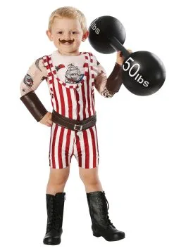 Fun Costumes Toddler Vintage Strongman Costume