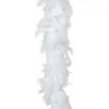 Fun Costumes White 80 Gram Feather Boa -FUN COSTUMES Store white 80 gram feather boa