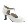 Pleasers USA, Inc. White Flapper Shoes For Women -FUN COSTUMES Store white flapper shoes