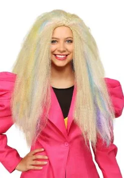 Partytime Costume & Lingerie (Yiwu) Factory 80s Crimped Women's Wig