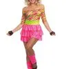 Dreamgirl Women's Adult 80s Party Costume -FUN COSTUMES Store womens 80s party adult costume
