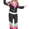 Fun World Women's 80's Track Suit Costume -FUN COSTUMES Store womens 80s track suit costume