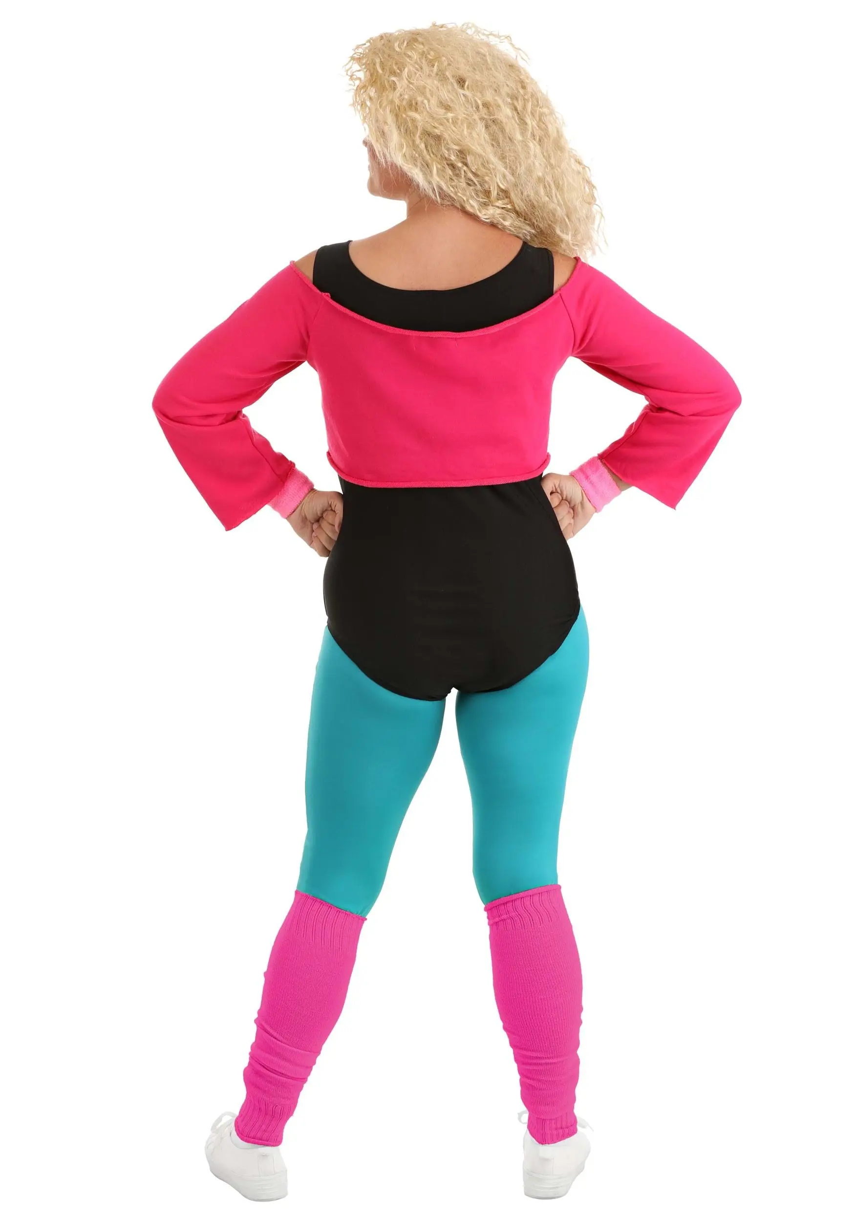 Fun Costumes Women's 80's Workout Girl Costume 11 Fun Costumes Women's 80's Workout Girl Costume - Image 9