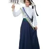 California Costume Collection American Suffragette Adult Costume -FUN COSTUMES Store womens american suffragette costume