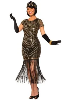 Forum Novelties, Inc Women's Art Deco Flapper Dress Costume