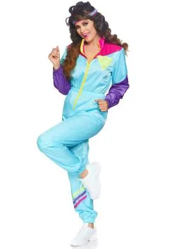 LEG AVENUE Womens Awesome 80s Ski Suit Costume -FUN COSTUMES Store womens awesome 80s ski suit costume alt 3