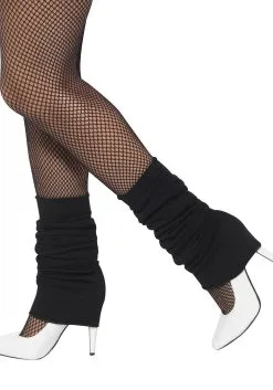 Smiffys Black Legwarmers