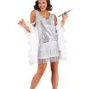 Fun Costumes Women's Crystal Flapper Costume 1 Fun Costumes Women's Crystal Flapper Costume -FUN COSTUMES Store womens crystal flapper costume