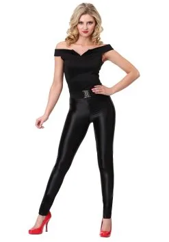 Fun Costumes Women's Deluxe Grease Bad Sandy Costume -FUN COSTUMES Store womens deluxe grease bad sandy costume alt 6