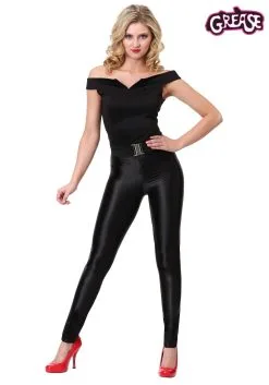 Fun Costumes Women's Deluxe Grease Bad Sandy Costume -FUN COSTUMES Store womens deluxe grease bad sandy costume alt 7