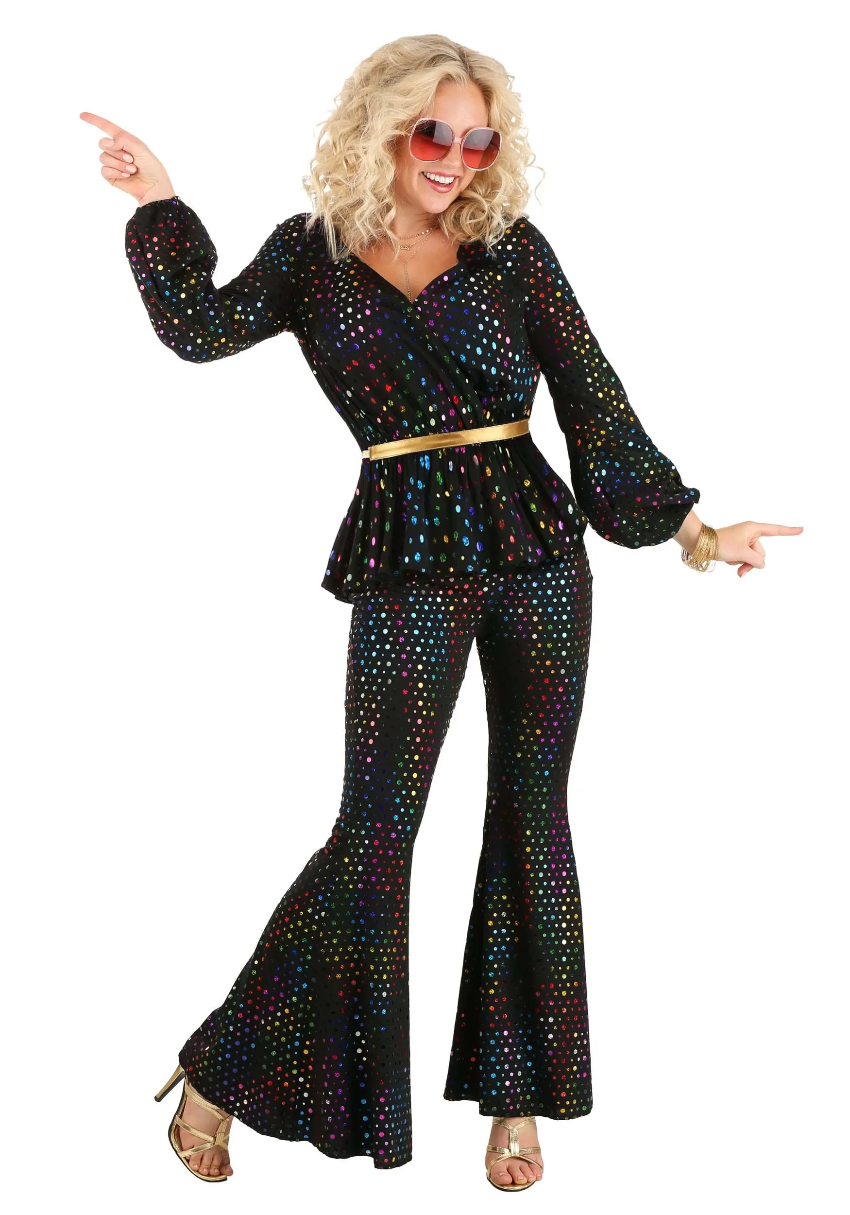 Armada Disco Queen Women's Costume 3 Armada Disco Queen Women's Costume
