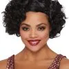 Dreamgirl Black Flapper Wig For Women
