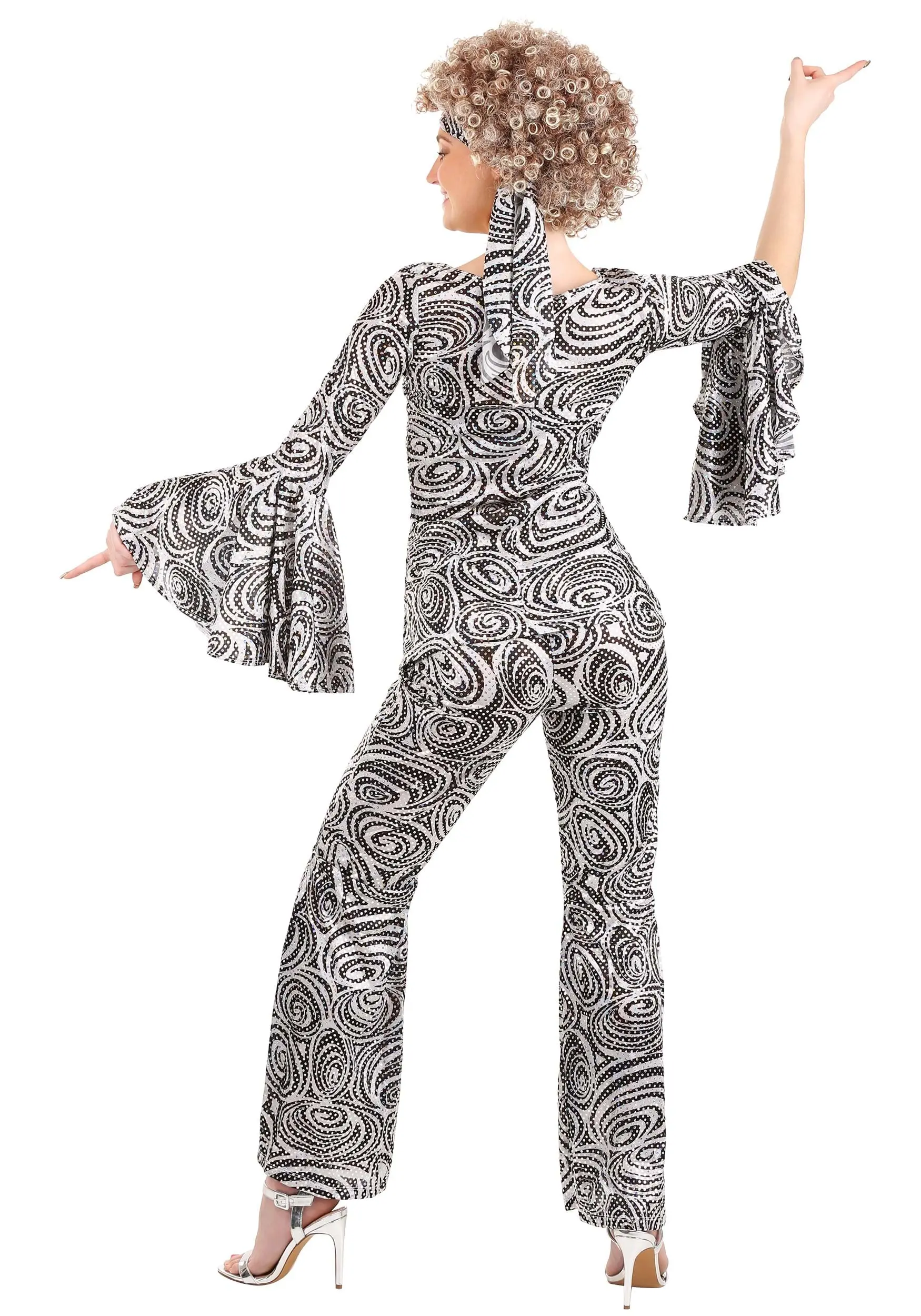 California Costume Collection Foxy Lady Women's Disco Costume 4 California Costume Collection Foxy Lady Women's Disco Costume - Image 2