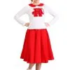 Hing Ting Women's Grease Rydell High Cheerleader Costume 1 Hing Ting Women's Grease Rydell High Cheerleader Costume -FUN COSTUMES Store womens grease rydell high cheerleader costume