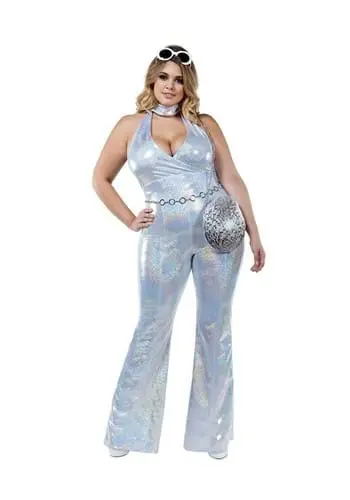 Starline, LLC. Plus Size Disco Honey Costume For Women 3 Starline, LLC. Plus Size Disco Honey Costume For Women