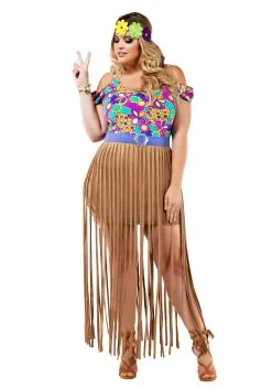 Starline, LLC. Plus Size Women's Hippie Costume