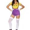 LEG AVENUE Sexy Gamer Villain Babe Costume For Women -FUN COSTUMES Store womens sexy gamer villain babe costume