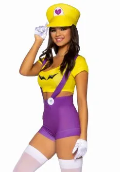 LEG AVENUE Sexy Gamer Villain Babe Costume For Women -FUN COSTUMES Store womens sexy gamer villain babe costume alt 3