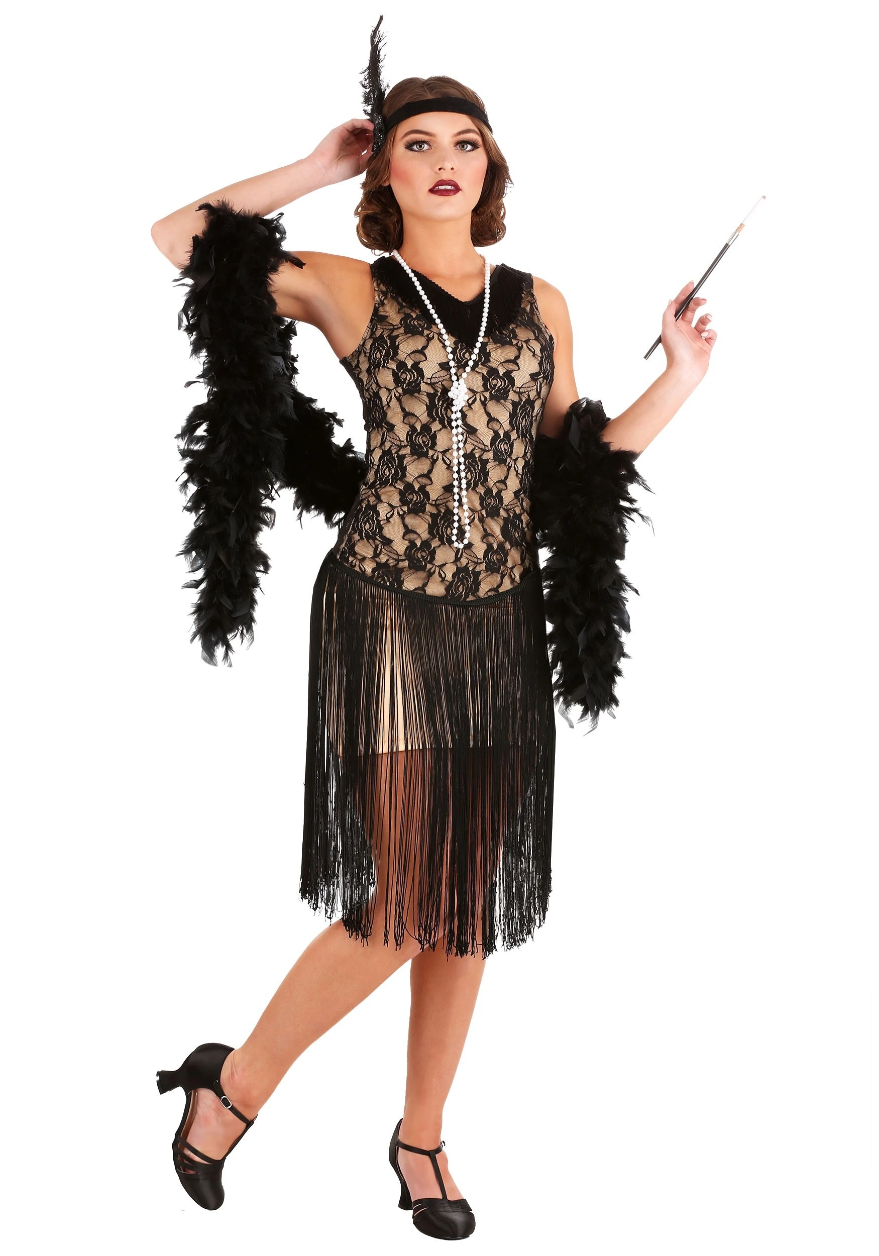 Fun Costumes Womens Speakeasy Flapper Plus Size Costume 3 Fun Costumes Womens Speakeasy Flapper Plus Size Costume