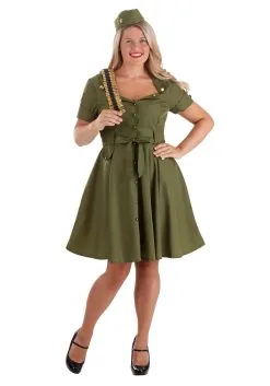 Fun Costumes Women's Vintage Combat Cutie Costume 8 Fun Costumes Women's Vintage Combat Cutie Costume -FUN COSTUMES Store womens vintage combat cutie alt 1