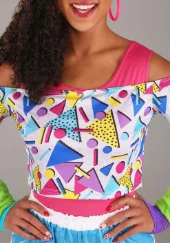 Fun Costumes Work It Out 80s Women's Costume -FUN COSTUMES Store womens work it out 80s costume alt 3 1