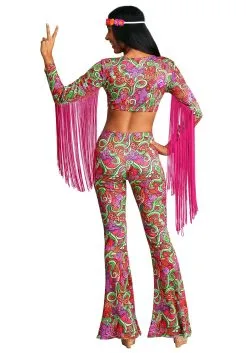 Fun Costumes Women's Hippie World Peace Costume 14 Fun Costumes Women's Hippie World Peace Costume -FUN COSTUMES Store womens world peace hippie costume alt 5