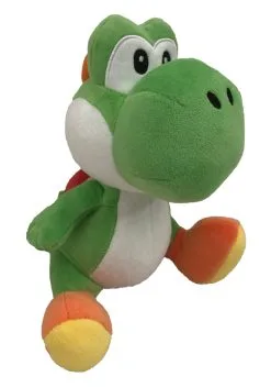 Little Buddy Super Mario Bros Yoshi 11" Plush Costume Accessory -FUN COSTUMES Store yoshi 11 plush accessory alt 1
